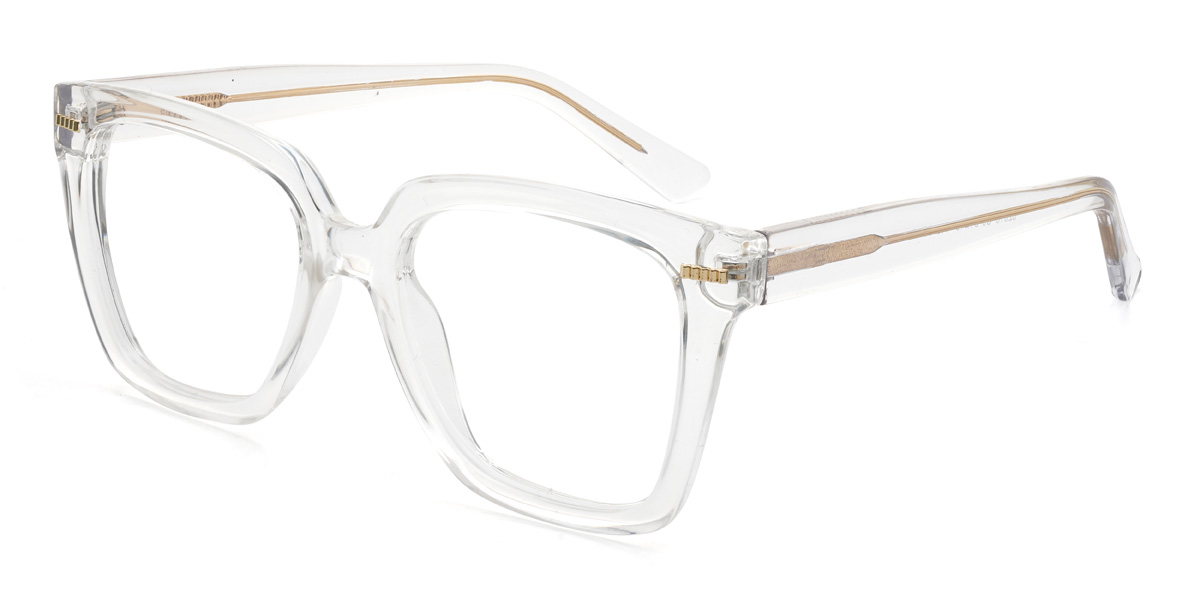 Clear Daila - Square Glasses