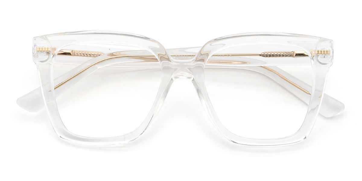 Clear Daila - Square Glasses