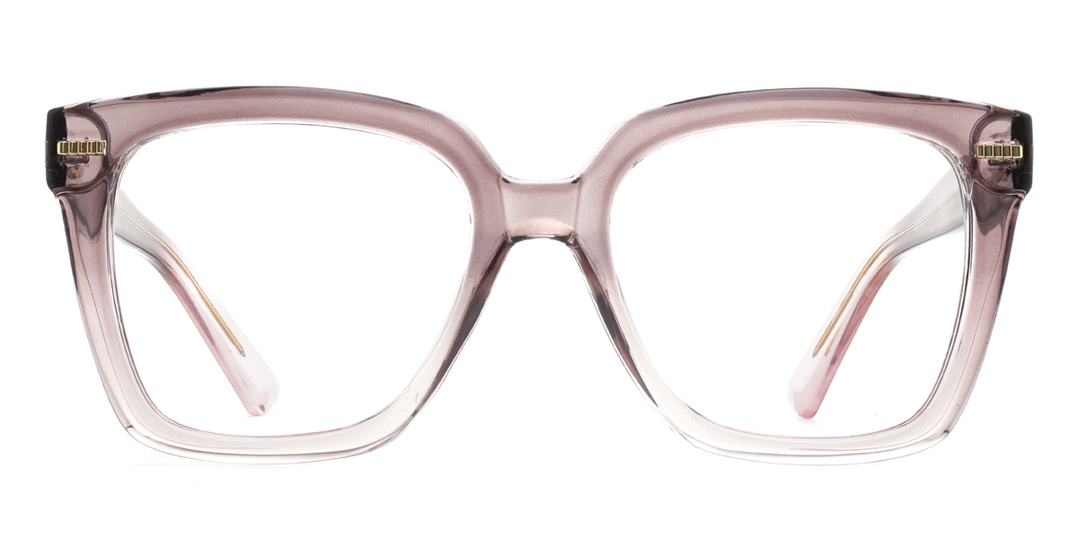 Gradient Purple Daila - Square Glasses