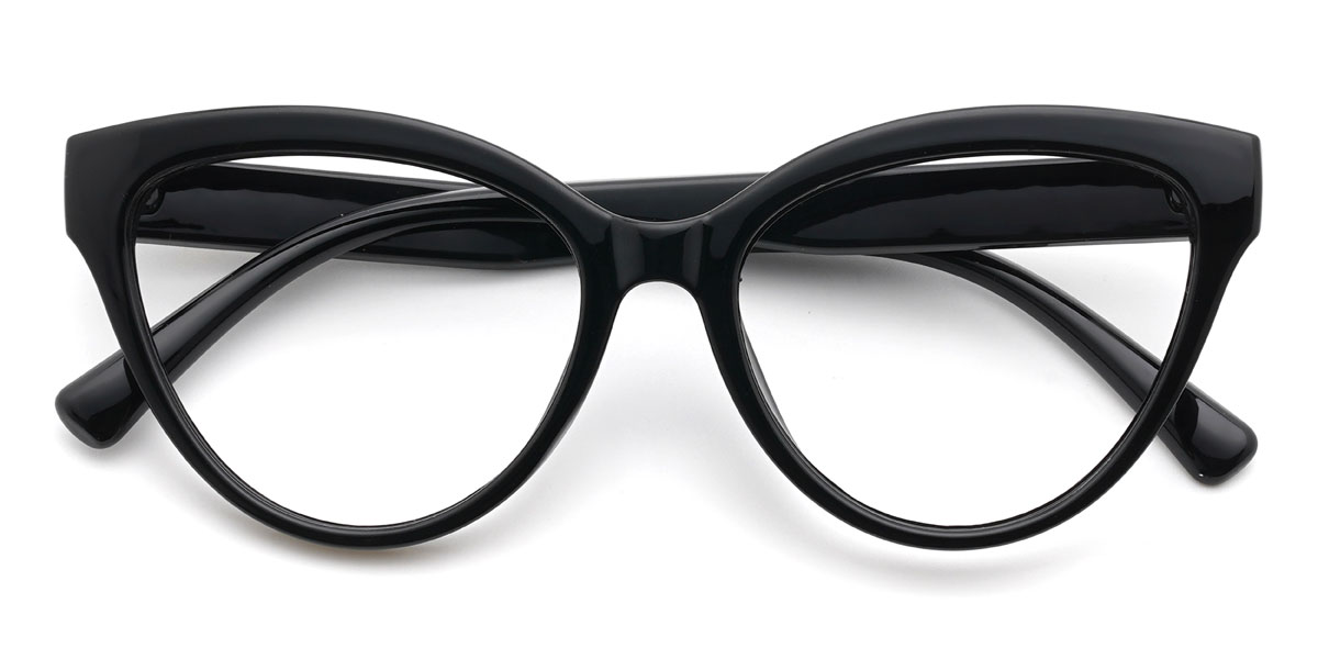 Black Alexis - Cat Eye Glasses