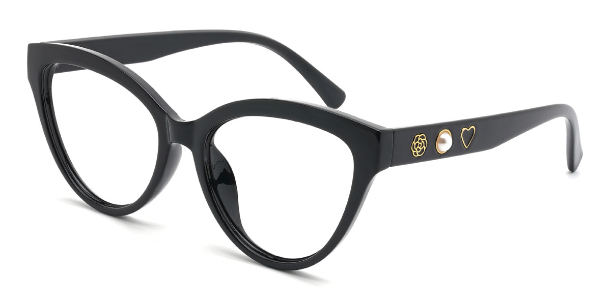 Black Alexis - Cat Eye Glasses