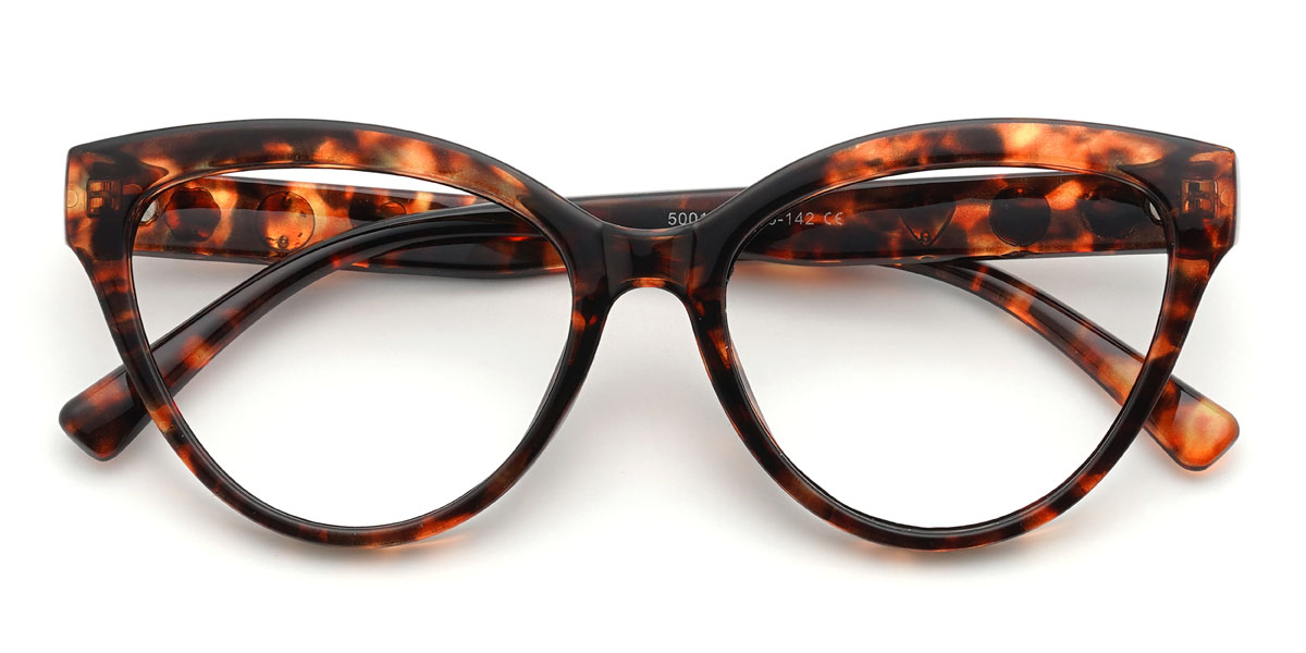 Tortoiseshell Alexis - Cat Eye Glasses