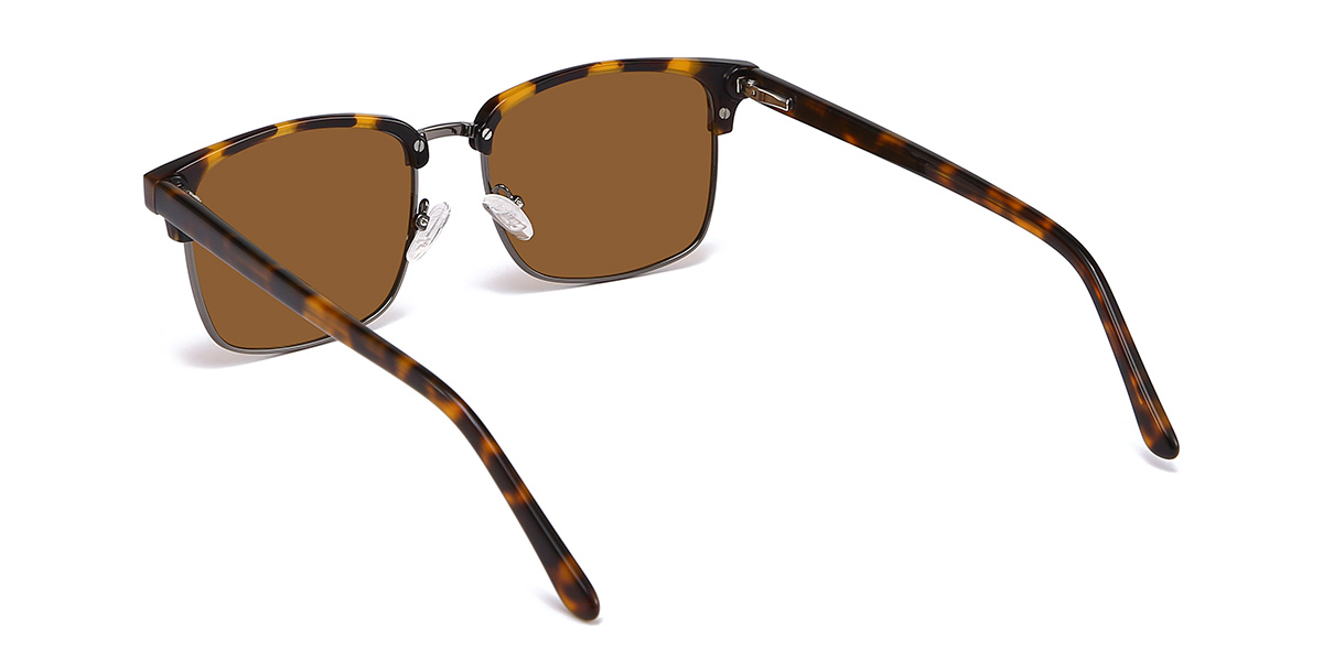 Tortoiseshell Brown Darren - Rectangle Sunglasses