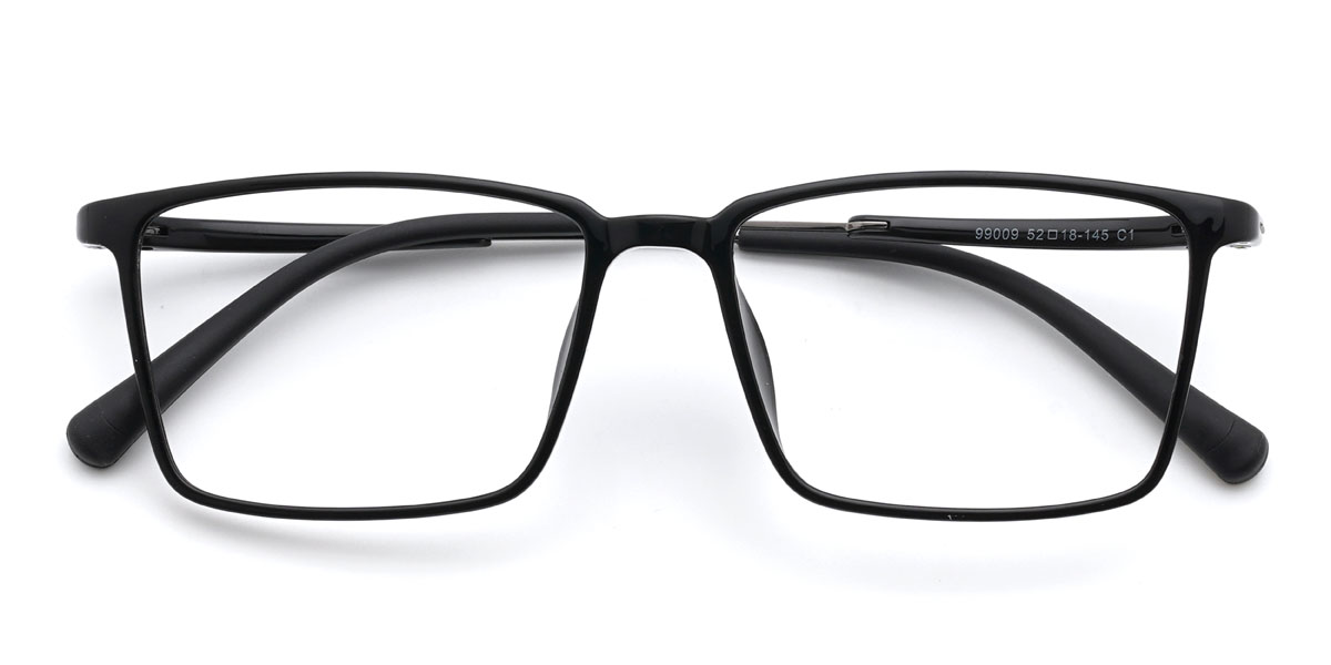 Black Gun Finlay - Rectangle Glasses