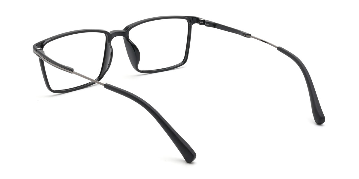 Black Gun Finlay - Rectangle Glasses