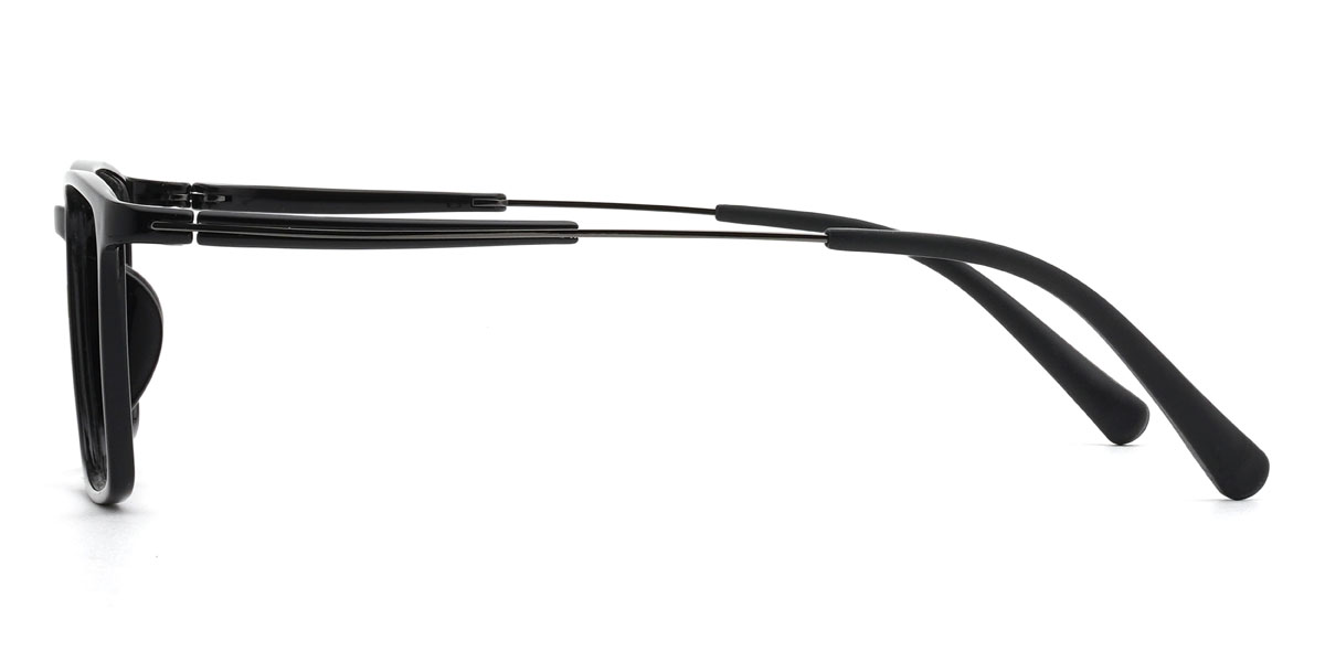 Black Gun Finlay - Rectangle Glasses