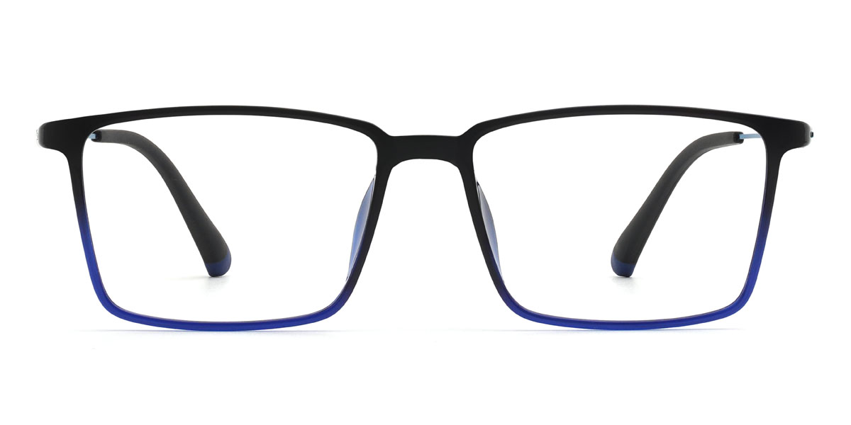 Schwarz Blau Finlay - Rectangle Glasses