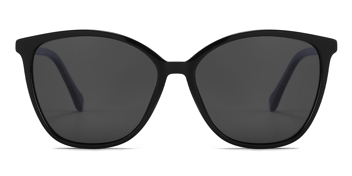 Noir Gris Lynn - Cat Eye Sunglasses