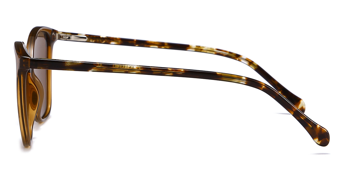 Marrón Marrón Lynn Gafas - Cat Eye Sunglasses