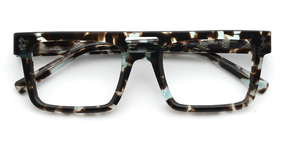 Black Tortoiseshell Gregory - Aviator Glasses