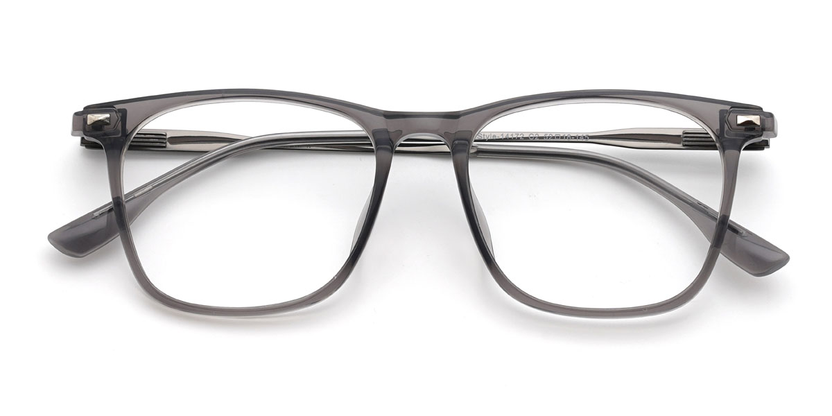 Grey Jessie - Rectangle Glasses