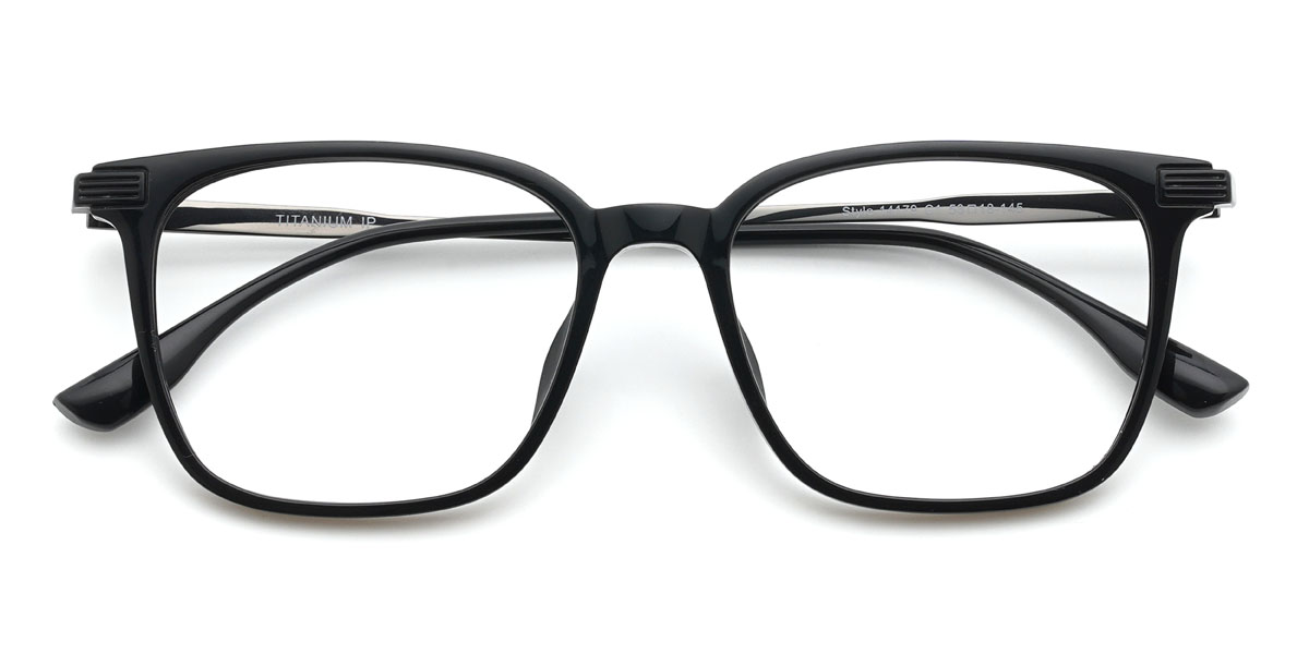 Black Penny - Rectangle Glasses