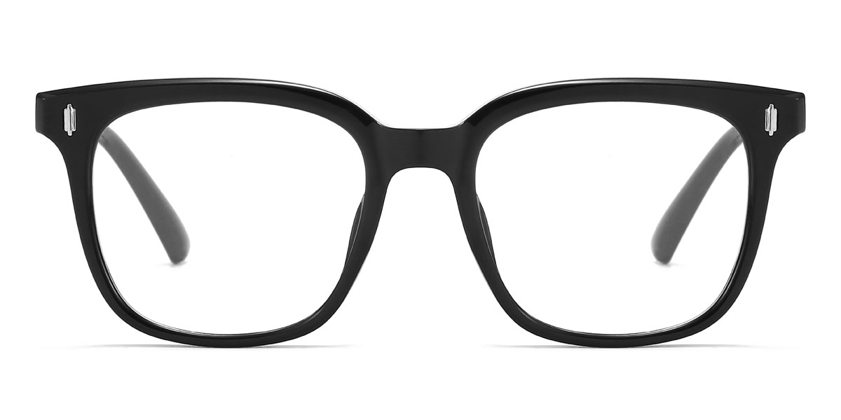 Noir Charon Lunettes - Rectangle Glasses