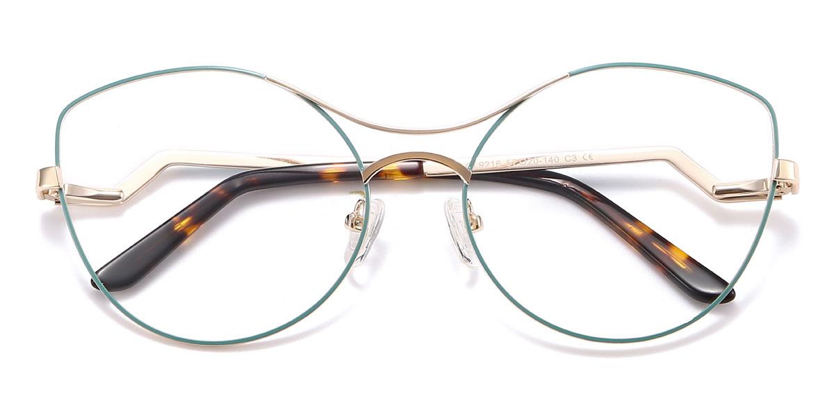 Vert Estrella Lunettes - Aviator Glasses