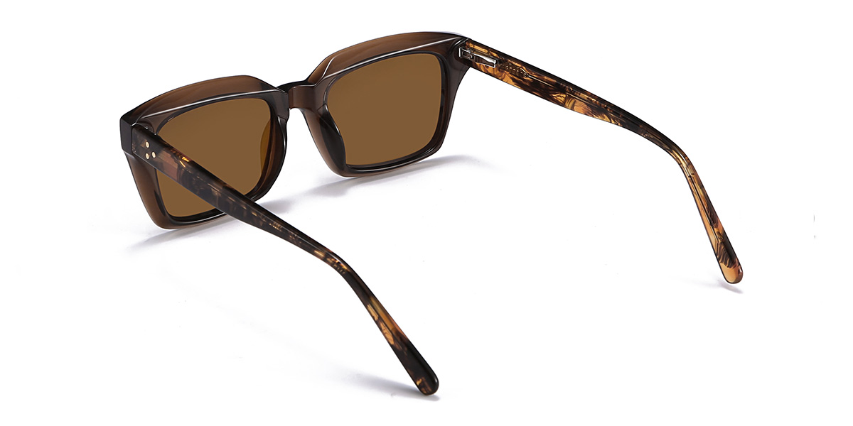 Marron Marron Godfrey Lunettes - Rectangle Sunglasses