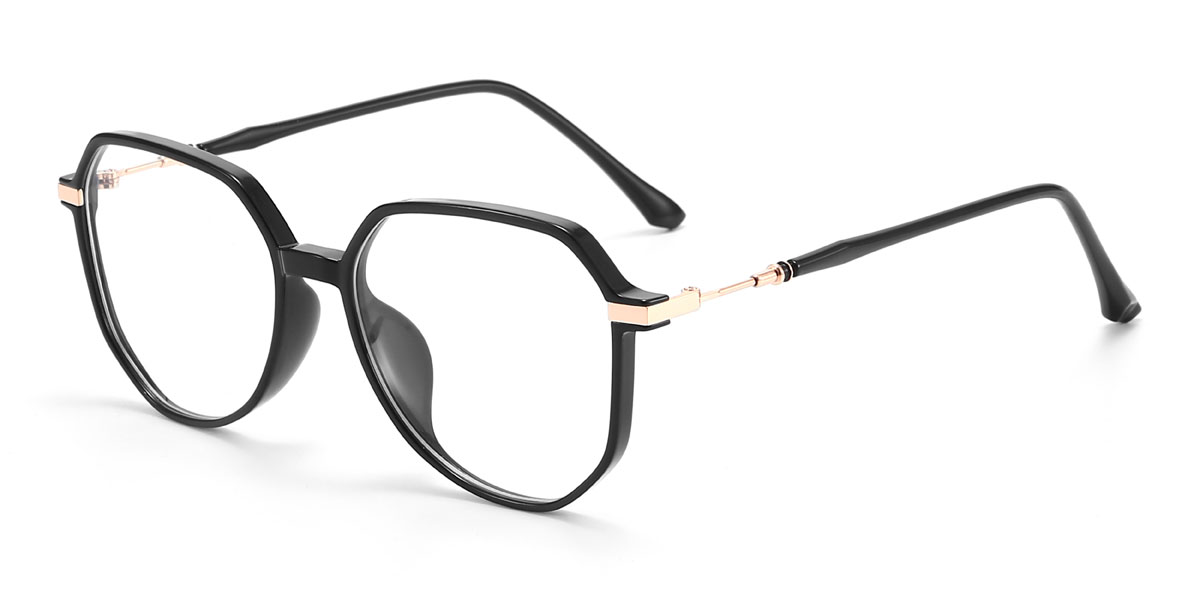 Noir Hebe Lunettes - Oval Glasses