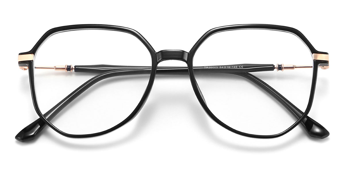 Noir Hebe Lunettes - Oval Glasses