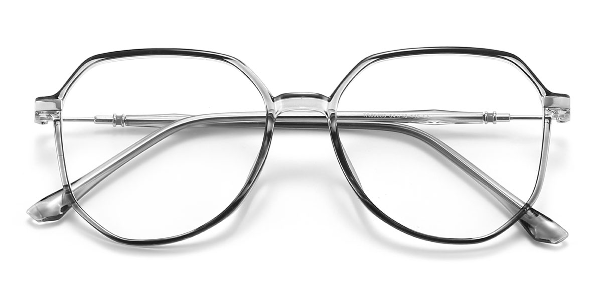 Gris Hebe Lunettes - Oval Glasses