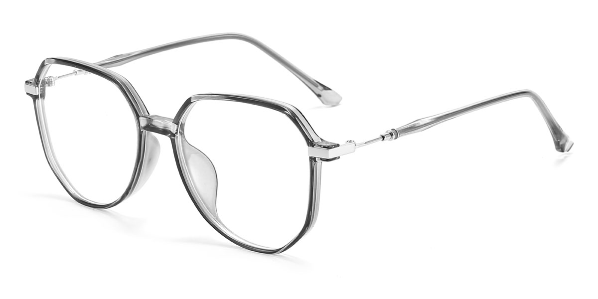 Gris Hebe Lunettes - Oval Glasses