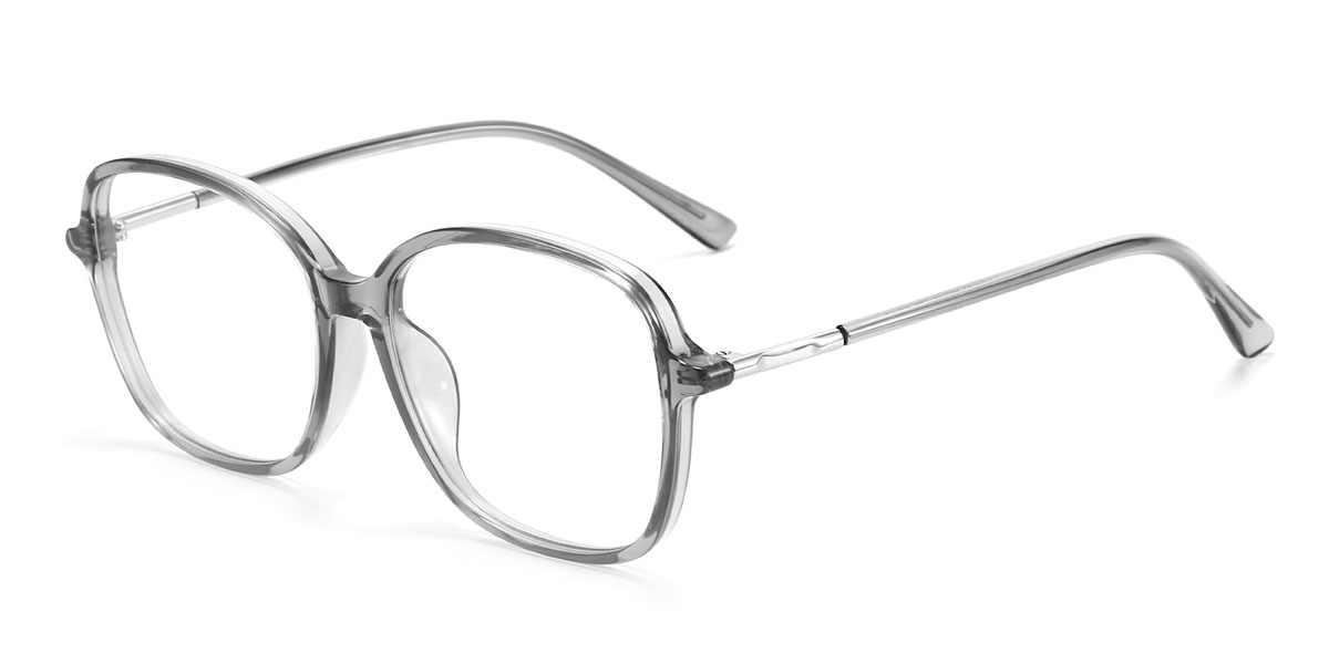 Gris Kelvin Lunettes - Rectangle Glasses