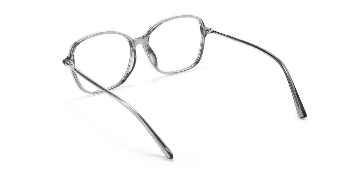 Gris Kelvin Lunettes - Rectangle Glasses