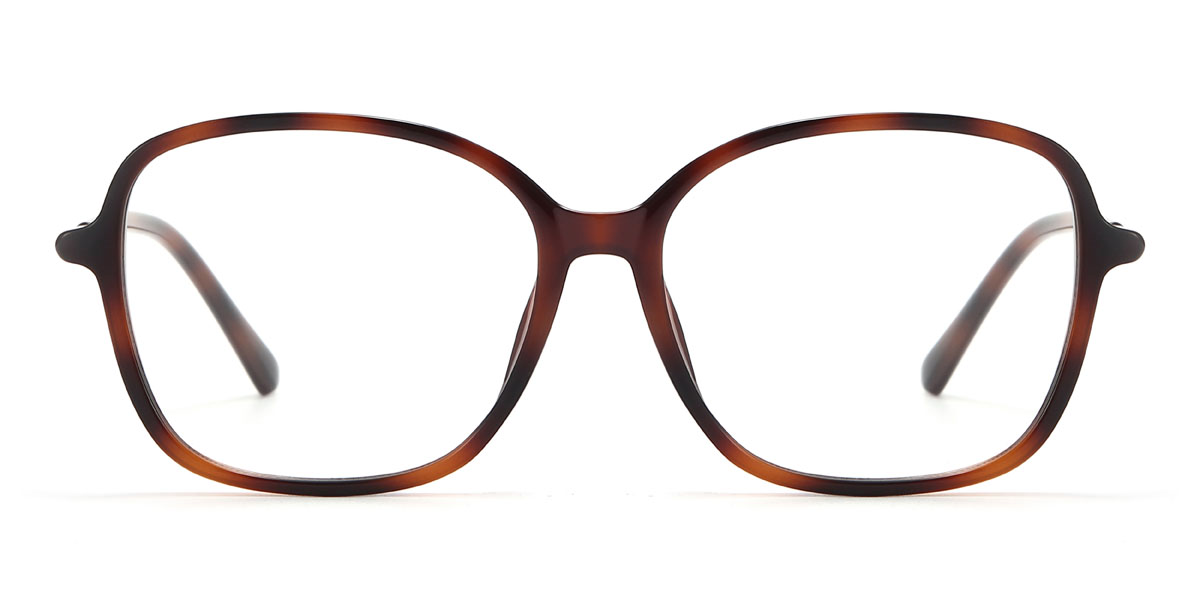 Tortoiseshell Kelvin - Rectangle Glasses