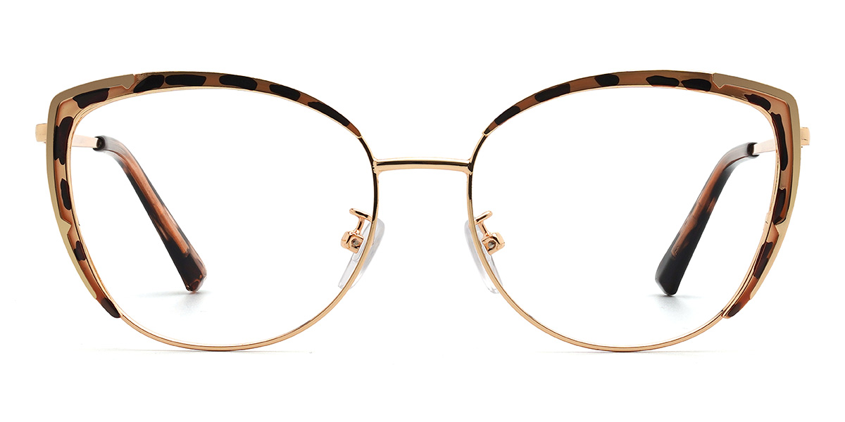 Gold Tortoiseshell Karly - Cat Eye Glasses