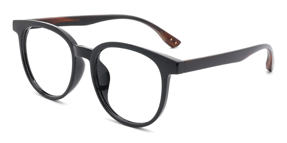 Black Lacey Glasses - Square Glasses