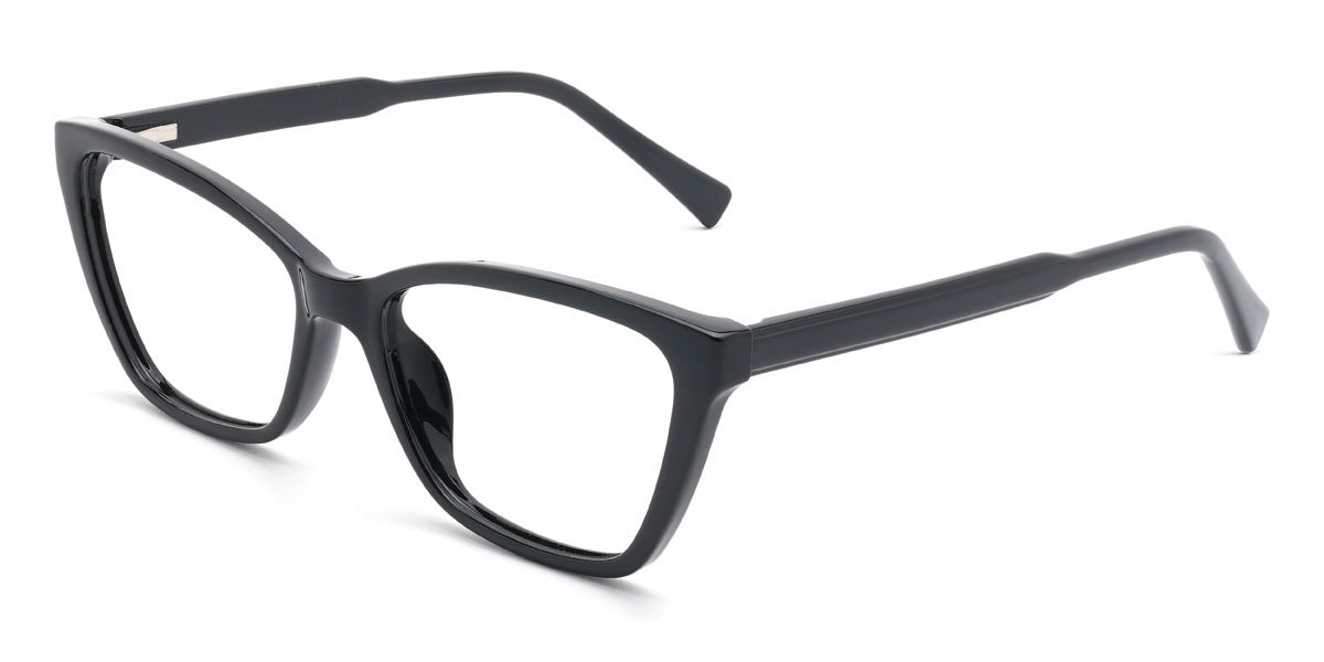 Black Andy Glasses - Cat Eye Glasses