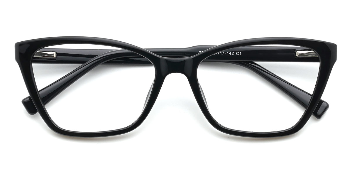 Black Andy Glasses - Cat Eye Glasses