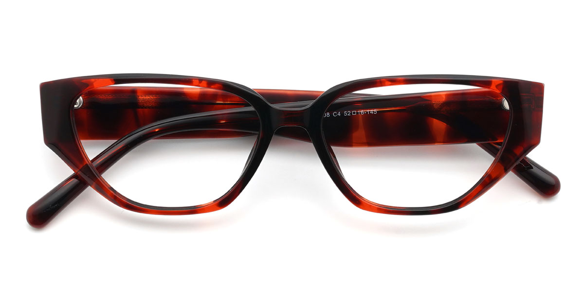 Tortoiseshell Bertram Glasses - Cat Eye Glasses