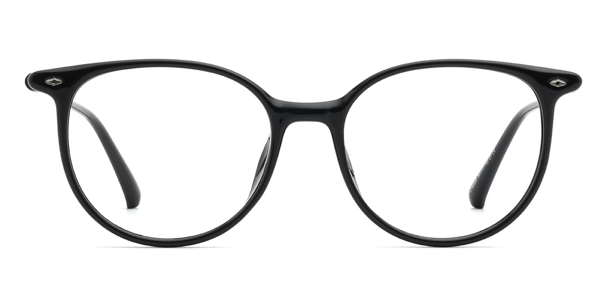 Negro Kerry - Oval Glasses