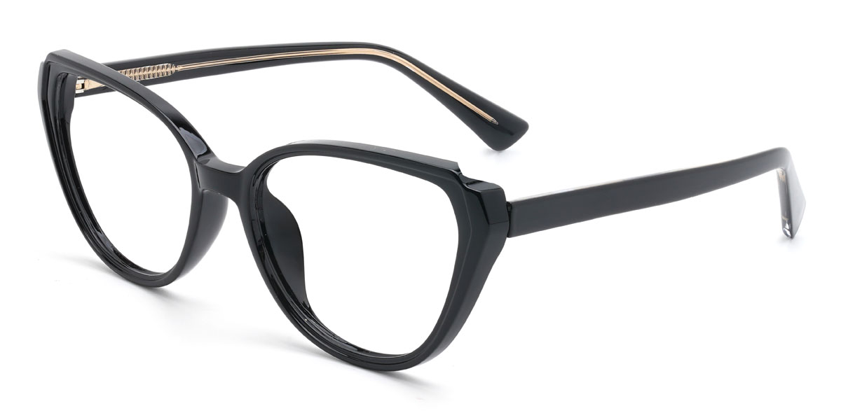 Preto Honora Óculos - Cat Eye Glasses