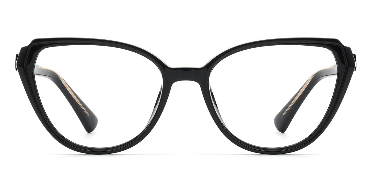 Fekete Honora Szemüveg - Cat Eye Glasses