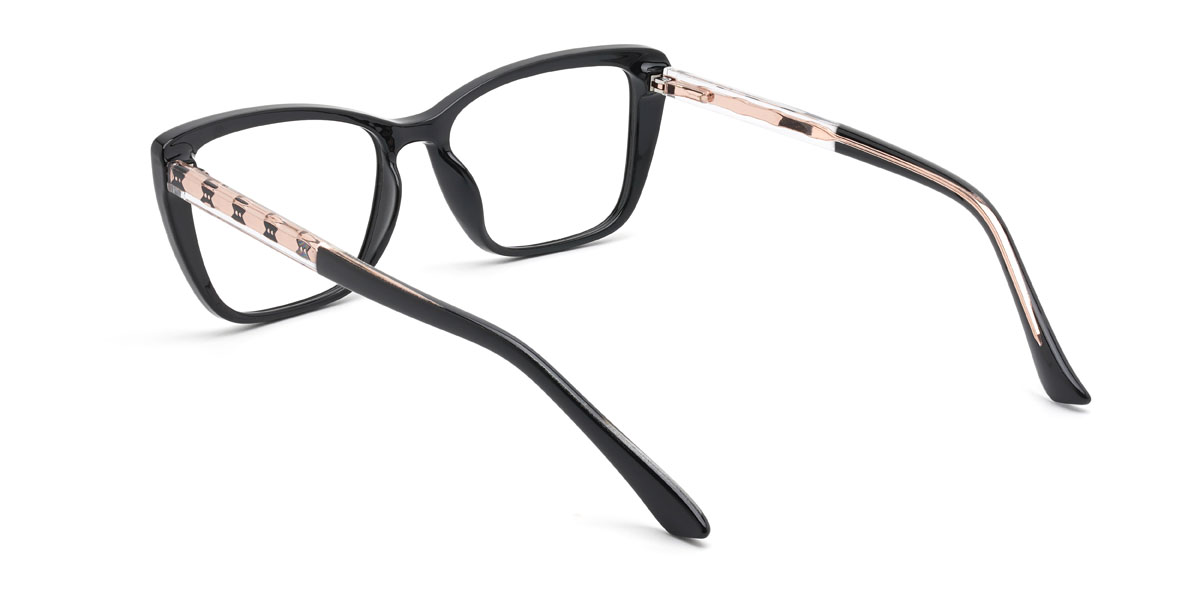 Black Gerry Glasses - Rectangle Glasses