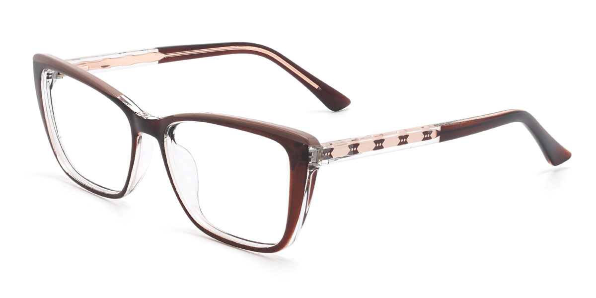 Brown Gerry Glasses - Cat Eye Glasses