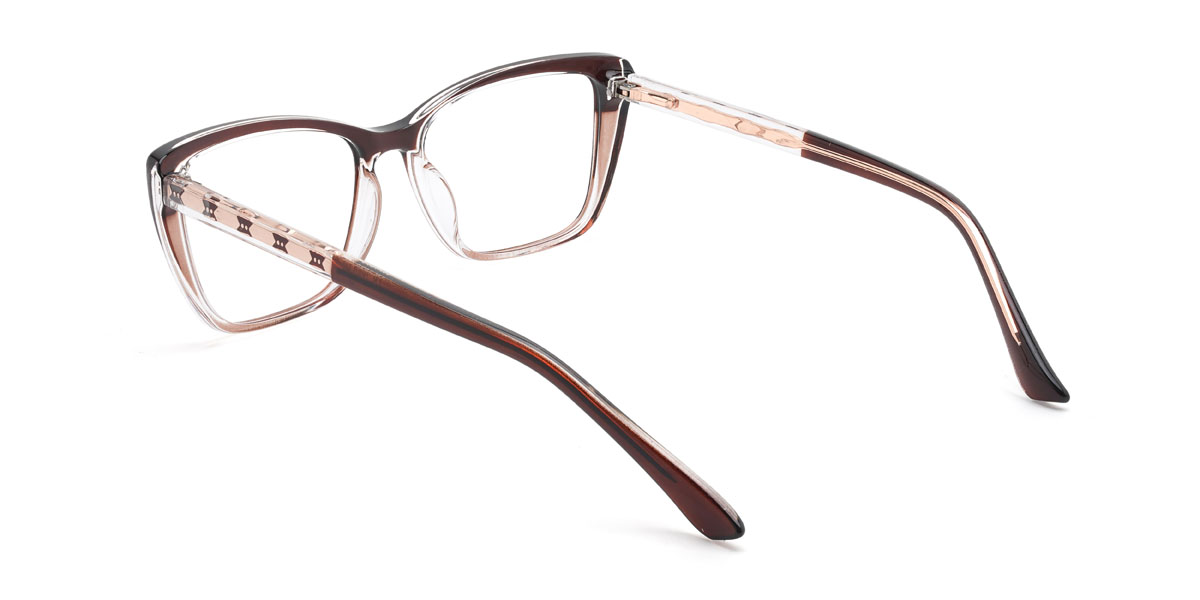 Brun Tawny Gerry Lunettes - Rectangle Glasses