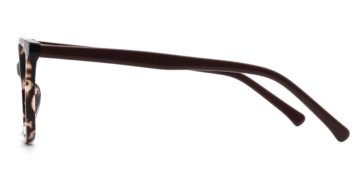 Noir Écaille de tortue Stefan Lunettes - Rectangle Glasses