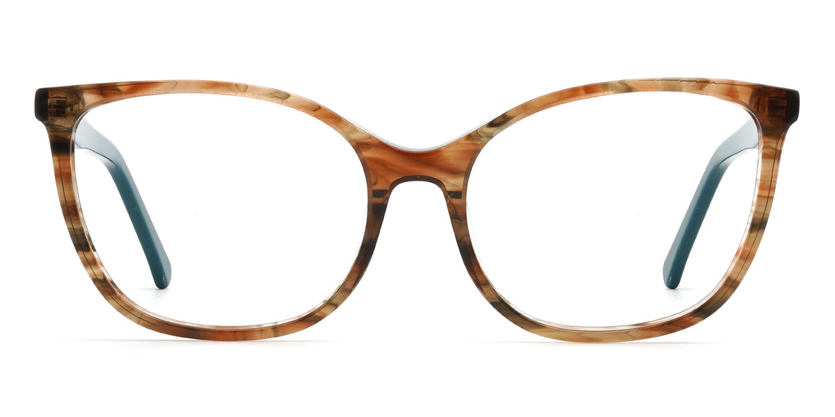 Marmor Gelb Stefan Brille - Rectangle Glasses