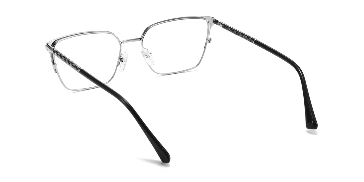 Schwarz Alisa Brille - Rectangle Glasses