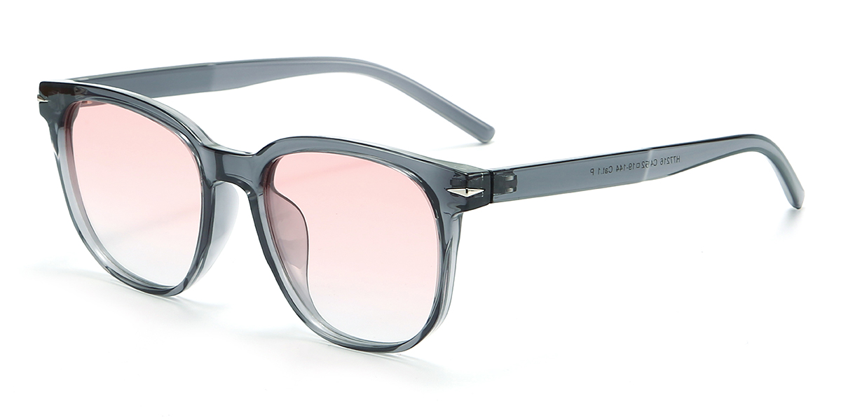 Gris Rosa Bunny Gafas - Square Sunglasses