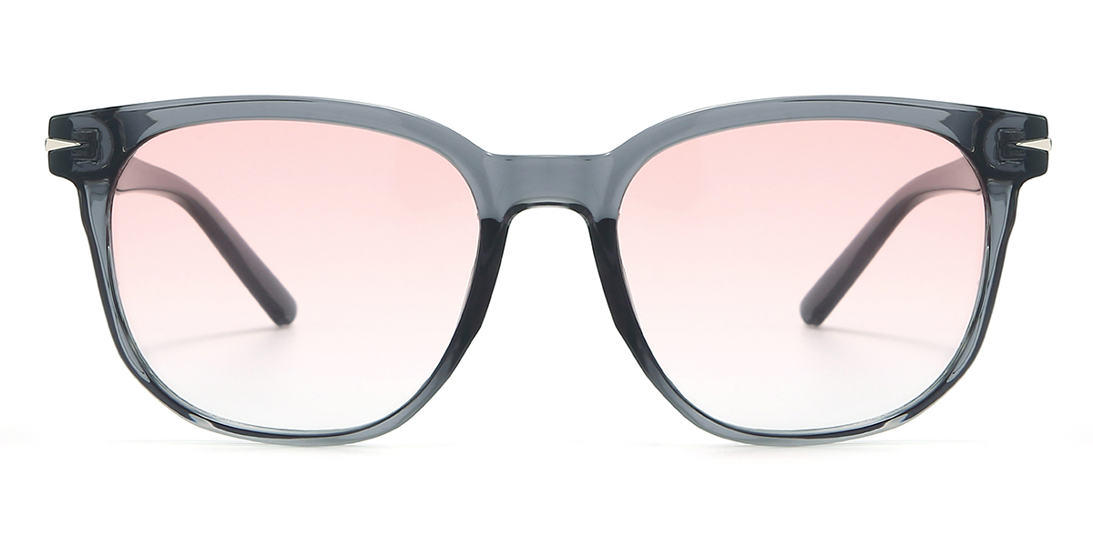 Gris Rosa Bunny Gafas - Square Sunglasses