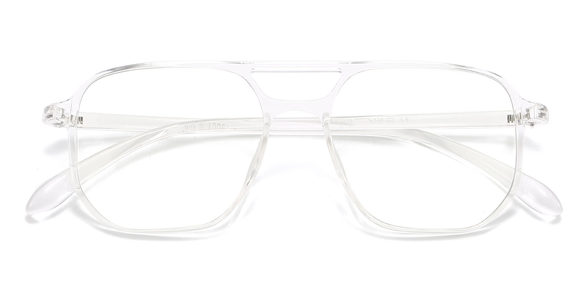 Clear Joey Glasses - Aviator Glasses