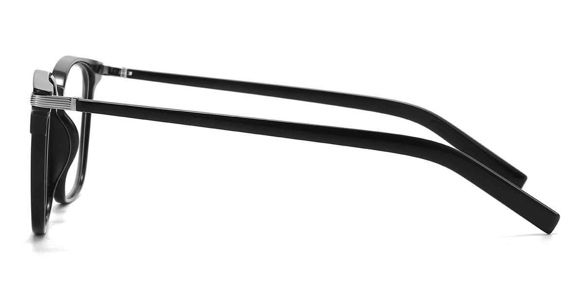 Noir Lance Lunettes - Rectangle Glasses