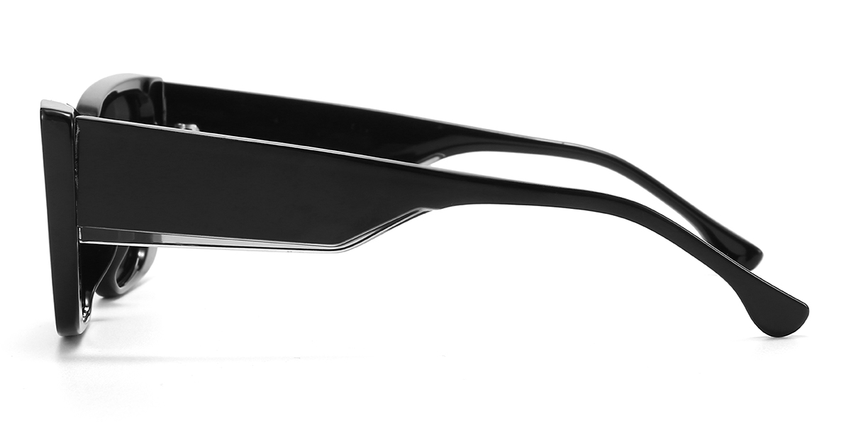 Black Grey Mario Glasses - Cat Eye Sunglasses