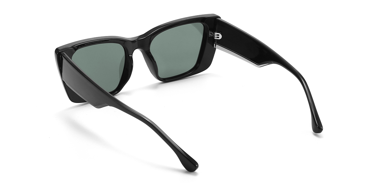 Black Grey Mario Glasses - Cat Eye Sunglasses