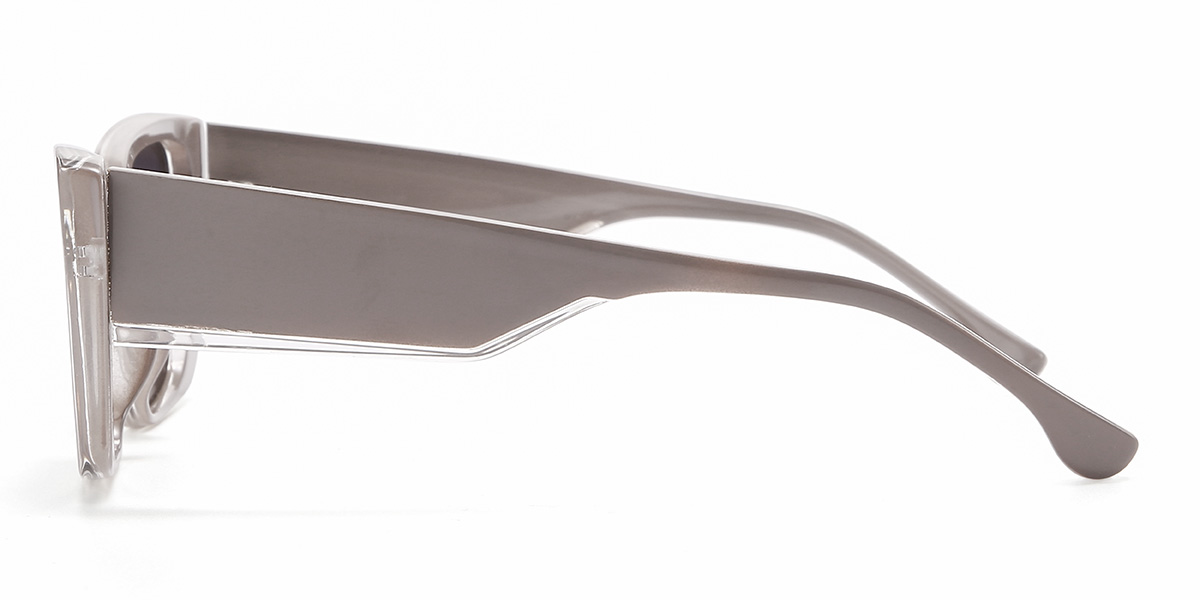 Cameo Braun Grau Mario Brille - Cat Eye Sunglasses