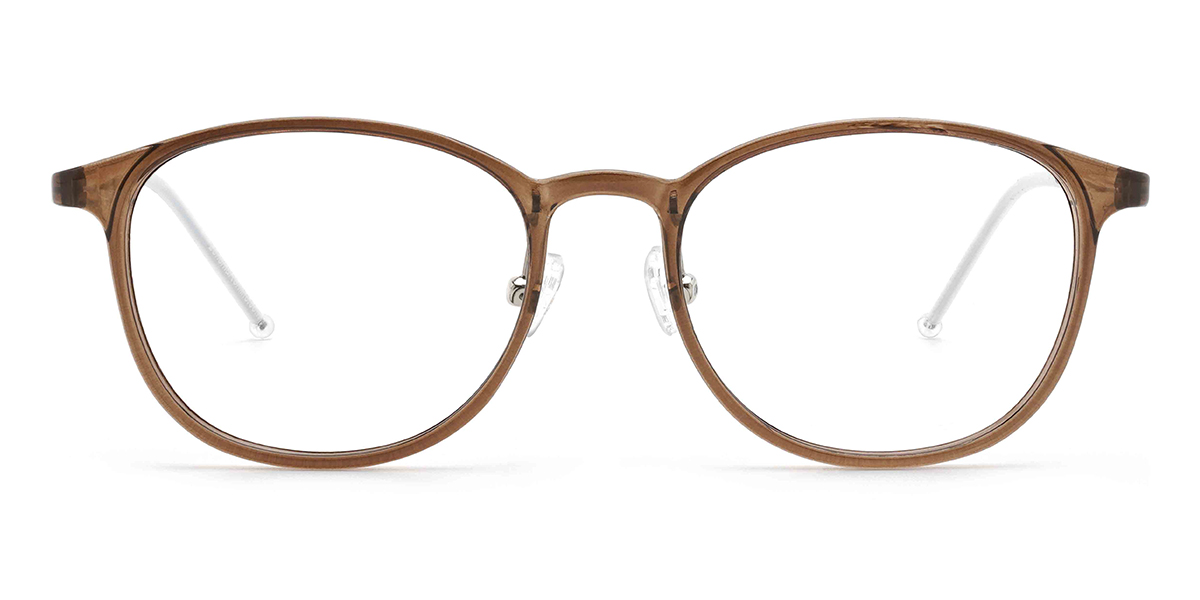 Brown Athena Glasses - Rectangle Glasses