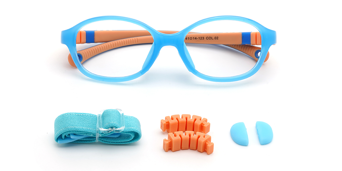 Blue Orange Kayleigh (Age 3-6) Glasses - Kids Glasses