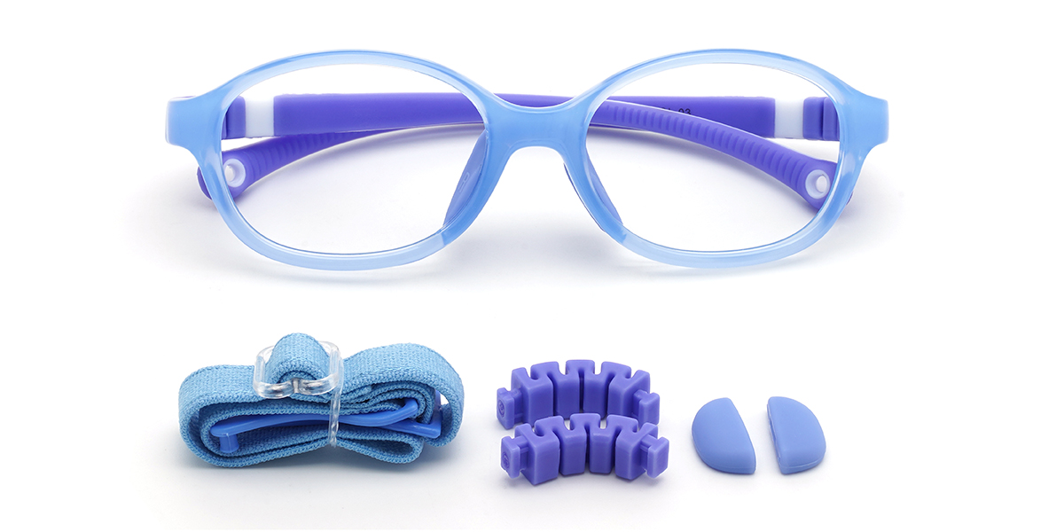 Bleu Violet Kayleigh (Age 3-6) Lunettes - Kids Glasses